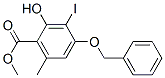 CAS#: 127725-14-8, Methyl 4-Benzyloxy-2-Hydroxy-3-Iodo-6-Methylbenzoate
