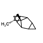 CAS 登录号：127759-55-1， (2R)-2-甲基螺[环丙烷-1,9'-四环[3.3.1.0<sup>2,4</sup>.0<sup>6,8</sup>]壬烷]