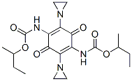 CAS#: 127786-83-8, (2,5-Bis(1-Aziridinyl)-3,6-Dioxo-1,4-Cyclohexadiene-1,4-Diyl)Biscarbamic Acid, Bis(1-Methylpropyl) Ester