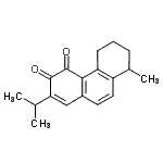 CAS#: 127791-76-8, 2-Isopropyl-8-Methyl-5,6,7,8-Tetrahydro-3,4-Phenanthrenedione