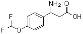 CAS#: 127842-68-6, 3-Amino-3-[4-(Difluoromethoxy)Phenyl]Propanoic Acid