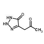 CAS#: 127846-79-1, 5-(2-Oxopropyl)-2,3-Dihydro-4H-1,2,3-Triazol-4-One
