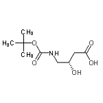 CAS#: 127852-78-2, (3S)-3-Hydroxy-4-({[(2-Methyl-2-Propanyl)Oxy]Carbonyl}Amino)Butanoic Acid