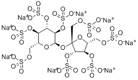 CAS#: 127930-09-0, 1,3,4,6-Tetra-O-Sulfo-beta-D-Fructofuranosyl-alpha-D-Glucopyranoside Tetrakis(Hydrogen Sulfate) Sodium Salt