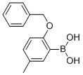 CAS 登录号：127972-17-2， 2-(苄氧基)-5-甲基苯硼酸