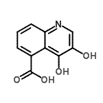 CAS#: 127980-50-1, 3,4-Dihydroxy-5-Quinolinecarboxylic Acid