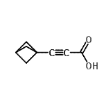 CAS#: 128011-03-0, 3-(Bicyclo[1.1.1]Pent-1-Yl)-2-Propynoic Acid