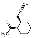 CAS#: 128134-86-1, 1-[(1R,2R)-2-(2-Propyn-1-Yl)Cyclohexyl]Ethanone