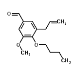 CAS#: 128139-63-9, 3-Allyl-4-Butoxy-5-Methoxy-Benzaldehyde
