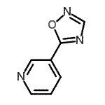 CAS#: 128164-72-7, 3-(1,2,4-Oxadiazol-5-Yl)Pyridine