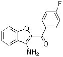 CAS#: 128170-38-7, (3-Amino-1-Benzofuran-2-Yl)(4-Fluorophenyl)Methanone