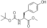 CAS 登录号：128223-55-2， N-{[(2-甲基-2-丙基)氧基]羰基}-L-酪氨酸甲酯