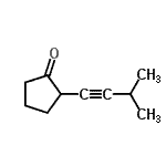 CAS#: 128287-76-3, 2-(3-Methyl-1-Butyn-1-Yl)Cyclopentanone
