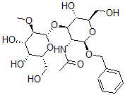 CAS#: 128292-63-7, N-[(2R,3R,4R,5S,6R)-4-[(2R,3R,4S,5R,6R)-4,5-Dihydroxy-6-(Hydroxymethyl)-3-Methoxyoxan-2-Yl]Oxy-5-Hydroxy-6-(Hydroxymethyl)-2-(Phenylmethoxy)Oxan-3-Yl]Acetamide