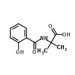 CAS 登录号：128396-72-5， N-(2-羟基苯甲酰基)-2-甲基丙氨酸