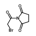 CAS#: 128464-32-4, 1-(Bromoacetyl)-2,5-Pyrrolidinedione
