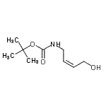 CAS#: 128490-08-4, 2-Methyl-2-Propanyl [(2Z)-4-Hydroxy-2-Buten-1-Yl]Carbamate