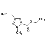 CAS#: 128537-26-8, Ethyl 3-Ethyl-1-Methyl-1H-Pyrazole-5-Carboxylate