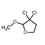 CAS#: 128538-82-9, 3,3-Dichloro-2-Methoxytetrahydrofuran