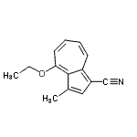 CAS#: 128637-54-7, 4-Ethoxy-3-Methyl-1-Azulenecarbonitrile
