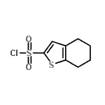 CAS#: 128852-17-5, 4,5,6,7-Tetrahydro-1-Benzothiophene-2-Sulfonyl Chloride