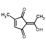 CAS#: 128886-98-6, (2E)-2-(1-Hydroxyethylidene)-4-Methyl-4-Cyclopentene-1,3-Dione