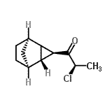 CAS#: 128949-46-2, [3(S)-(1alpha,2beta,3alpha,4beta,5alpha)]-2-Chloro-1-Tricyclo[3.2.1.02,4]Oct-3-Yl-1-Propanone