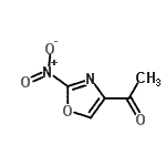 CAS 登录号：128979-14-6， 1-(2-硝基-1,3-恶唑-4-基)乙酮