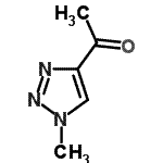 CAS 登录号：128979-26-0， 1-(1-甲基-1H-1,2,3-三唑-4-基)乙酮