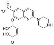 CAS#: 129047-05-8, 6-Nitro-2-(1-Piperazinyl)-Quinoline Maleate