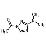 CAS#: 129053-60-7, 1-[3-(Dimethylamino)-1H-1,2,4-Triazol-1-Yl]Ethanone