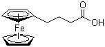 CAS 登录号：1291-76-5， 4-二茂铁丁酸