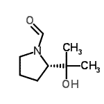 CAS#: 129149-57-1, (2S)-2-(2-Hydroxy-2-Propanyl)-1-Pyrrolidinecarbaldehyde