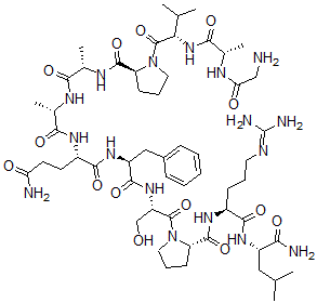 CAS 登录号：129192-62-7， 蝗促肌肽I