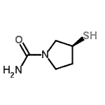 CAS#: 129243-48-7, (3S)-3-Sulfanyl-1-Pyrrolidinecarboxamide