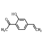 CAS 登录号：129361-36-0， 1-(2-羟基-4-乙烯基苯基)乙酮