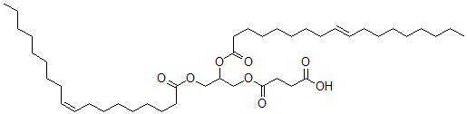 CAS#: 129445-40-5, 4-[2,3-Bis[[(E)-Octadec-9-Enoyl]Oxy]Propoxy]-4-Oxobutanoic Acid