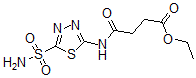 CAS#: 129504-07-0, Ethyl 4-Oxo-4-[(5-Sulfamoyl-1,3,4-Thiadiazol-2-Yl)Amino]Butanoate
