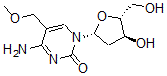 CAS 登录号：129580-10-5， 4-氨基-1-[(2R,4S,5R)-4-羟基-5-(羟基甲基)四氢呋喃-2-基]-5-(甲氧基甲基)嘧啶-2-酮