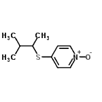 CAS 登录号：129598-84-1， 4-[(3-甲基-2-丁烷基)硫基]吡啶1-氧化物