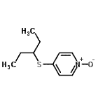 CAS#: 129598-85-2, 4-(3-Pentanylsulfanyl)Pyridine 1-Oxide