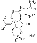 CAS#: 129735-01-9, 8-[(4-Chlorophenyl)Thio]-Adenosine Cyclic 3',5'-[Hydrogen (R)-Phosphorothioate]