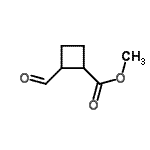 CAS 登录号：129740-69-8， 甲基2-甲酰基环丁烷羧酸酯
