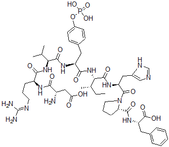 CAS#: 129785-85-9, Phosphotyrosylangiotensin II