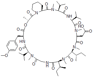 CAS#: 129816-38-2, Cyclopeptolide 1