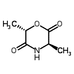 CAS#: 129880-51-9, (3R,6S)-3,6-Dimethyl-2,5-Morpholinedione