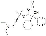CAS#: 129927-33-9, (5-Diethylamino-2-Methylpent-3-Yn-2-Yl) 2-Cyclohexyl-2-Hydroxy-2-Phenylacetate Hydrochloride