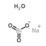 CAS 登录号：129935-02-0， 氧铋基钠氧化物水合物(1:1:1)