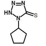CAS#: 129976-04-1, 1-Cyclopentyl-1,2-Dihydro-5H-Tetrazole-5-Thione