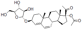CAS#: 129990-43-8, Chlormadinol acetate-3-O-alpha-arabinofuranoside